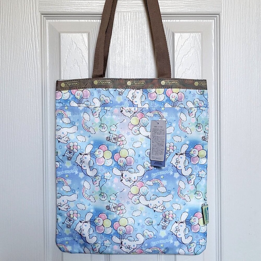Lesportsac Sanrio Cinnamoroll Cinna EMERALD Tote Shoulder Bag Cute Cartoon Gift